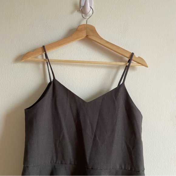 KBF Grey Peplum Camisole Top - Picture 8 of 9